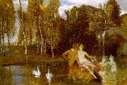 Arnold Bocklin Elysian Fields Germany oil painting reproduction